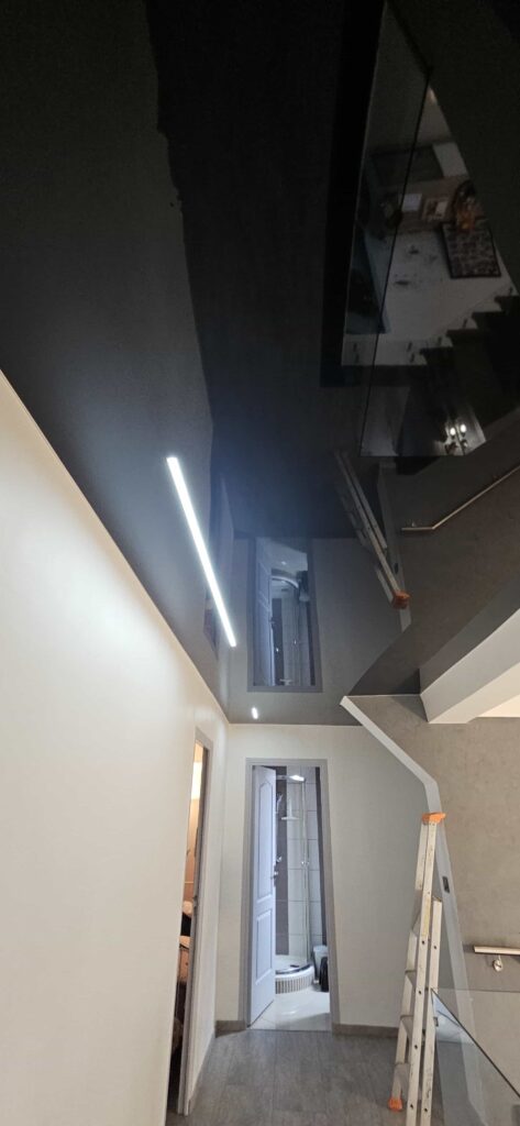 Rénovation de couloir suite à dégât des eaux